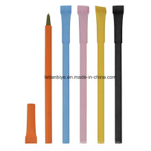 Recyclé cadeau stylo, stylo de papier de couleur (LT-C039)